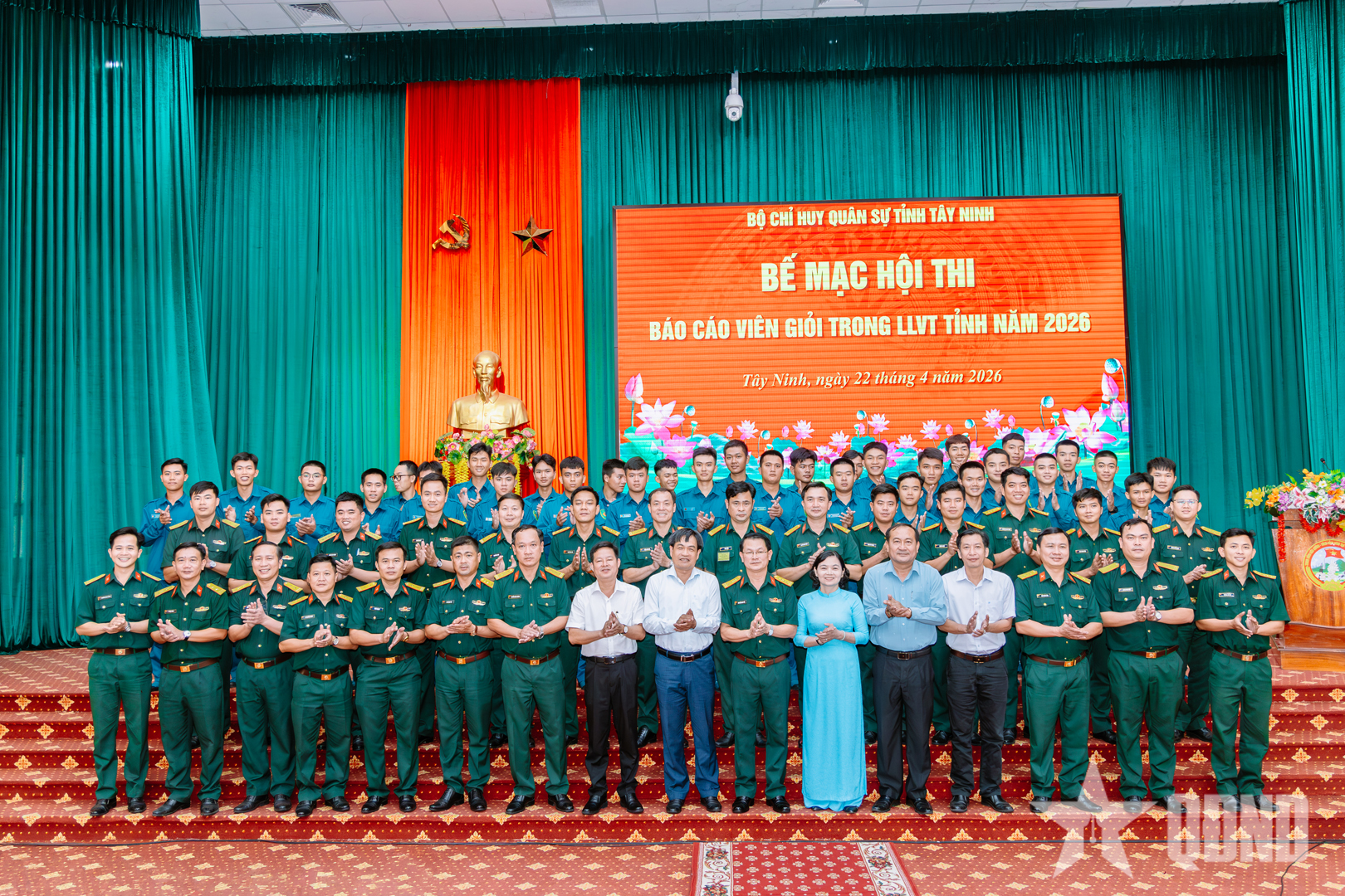 Bộ CHQS tỉnh Tây Ninh: Công nhận 23 báo cáo viên giỏi năm 2026